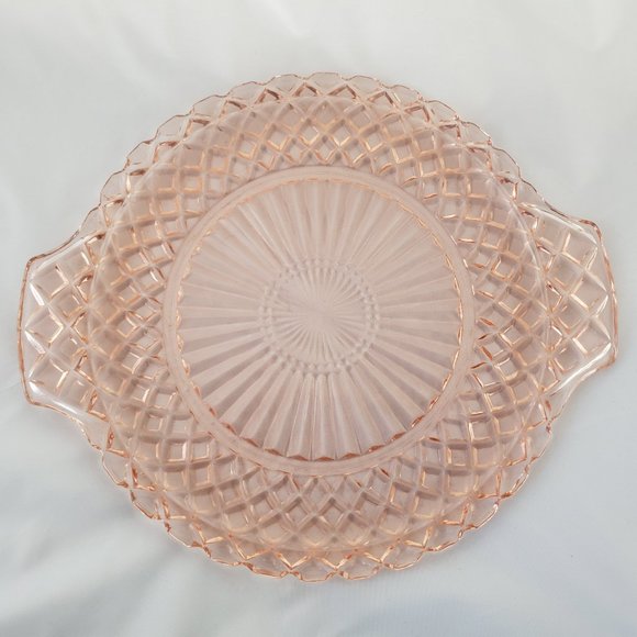 Vintage Waterfod " waffle" Depression Glass - Picture 1 of 7